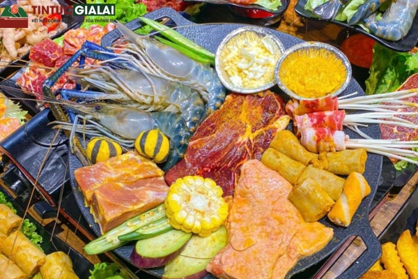 Buffet Nướng Chảo Gang Pleiku – Nhà Hàng Buffet Lẩu Nướng Tại Gia Lai