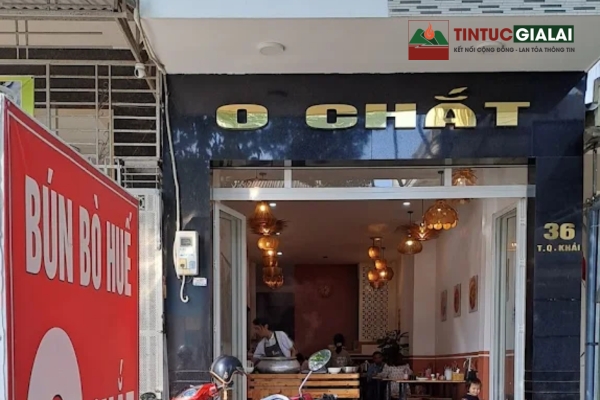 Bún Bò O Chắt Pleiku – Quán Bún Bò Huế Đậm Đà Phố Núi Tại Gia Lai