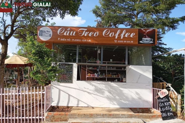 Cầu Treo Coffee Pleiku – Quán Cà Phê View Biển Hồ Săn Mây Tại Gia Lai